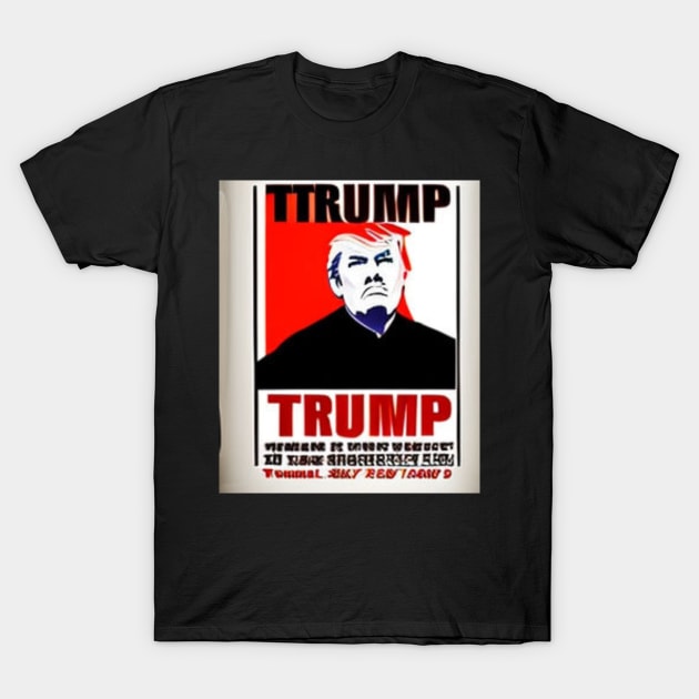 trump mugshot T-Shirt by Mcvipa⭐⭐⭐⭐⭐